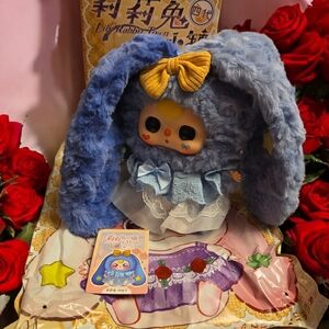 Fluffy Baby Three V4 Blue Bunny Plushy Confirmed
